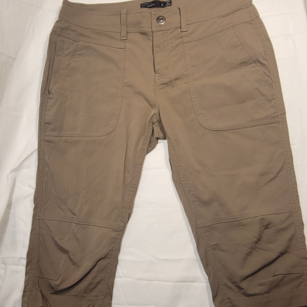 PrAna Revenna Hiking Cropped Knickers Brown Size 6